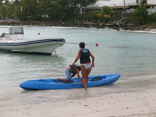 Canoe en Guadeloupe