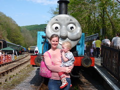 Day Out With Thomas at the Gwili Railway 22-4-11