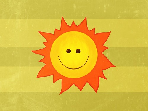 Ilustración: un Sol feliz