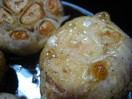 A Vegetarian Tour de France: Baked Whole Garlic with French Bread