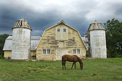 Old Barns, Houses and Structures
