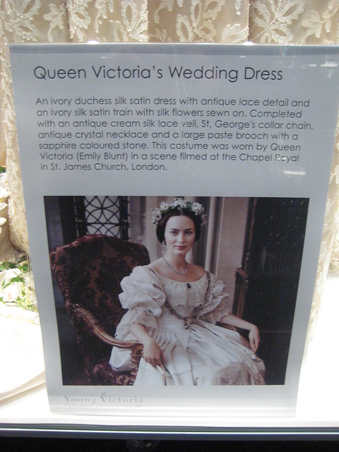 The Young Victoria Costumes Queen Victoria 39s Wedding Dress