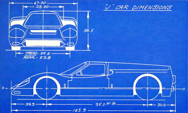 1966 Ford J Car Dimensions