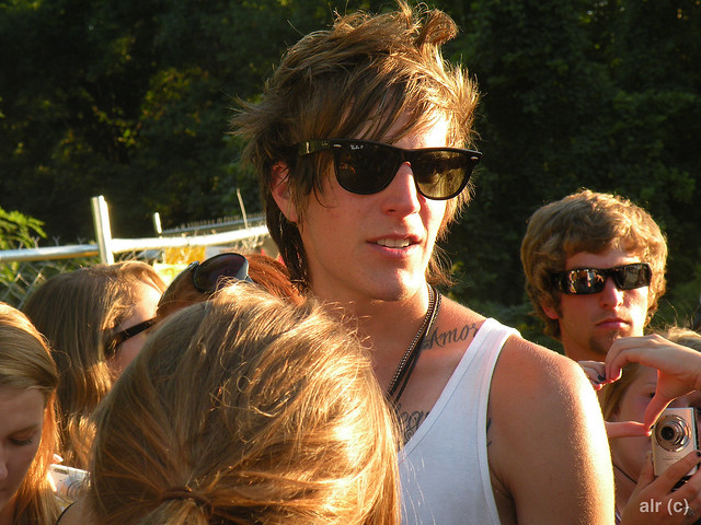 John O'Callaghan of The Maine at the 2009 Vans Warped Tour