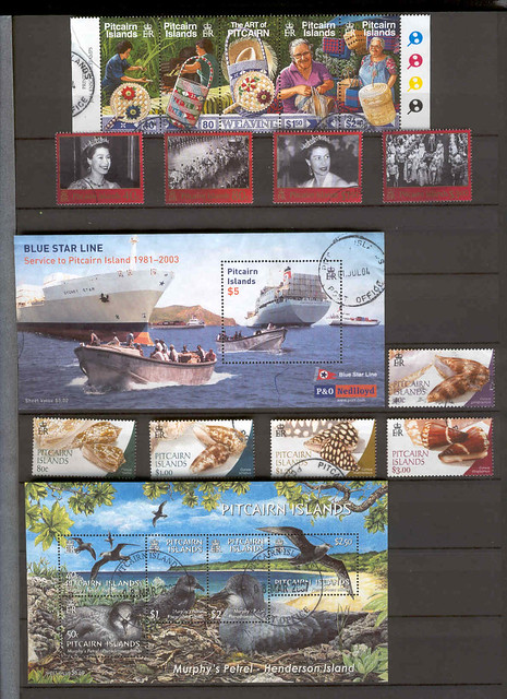 My Pitcairn Island Stamp Collection Page 2