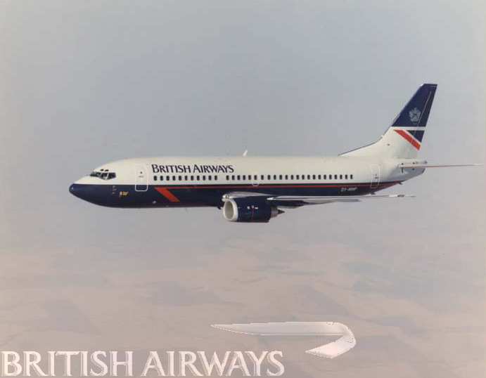 1980s - British Airways Boeing 737-3L9 OY-MMP