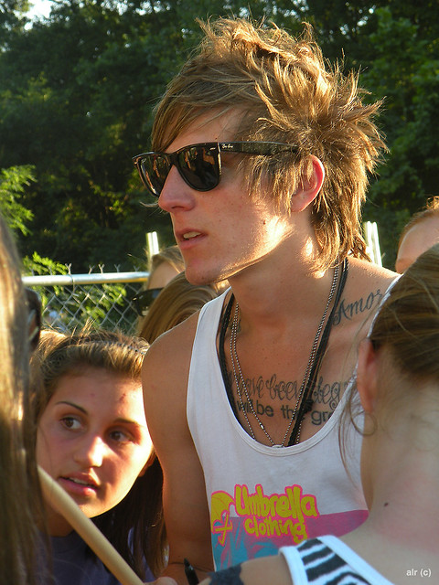John O'Callaghan of The Maine at the 2009 Vans Warped Tour
