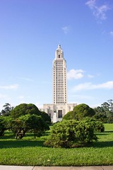 Louisiana State Capitol ~ Exterior:  Baton Rouge, LA
