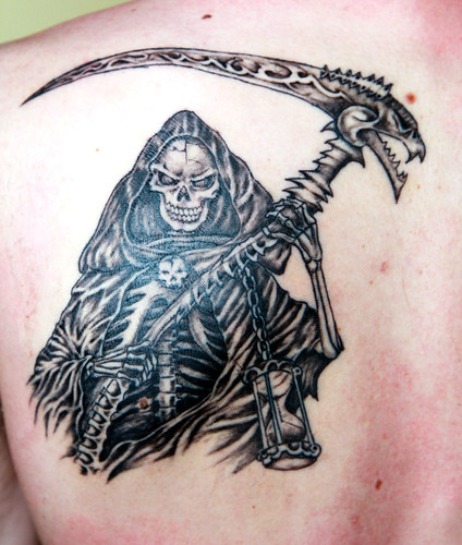 My Tattoo grim reaper tattoos Image by Nacho Montero Kabukiman