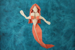 origami mermaid