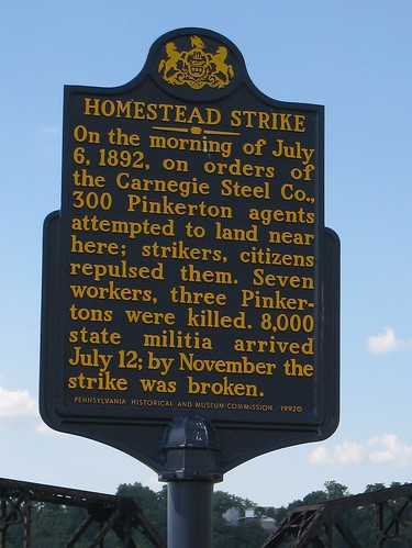 Homestead Strike - State marker