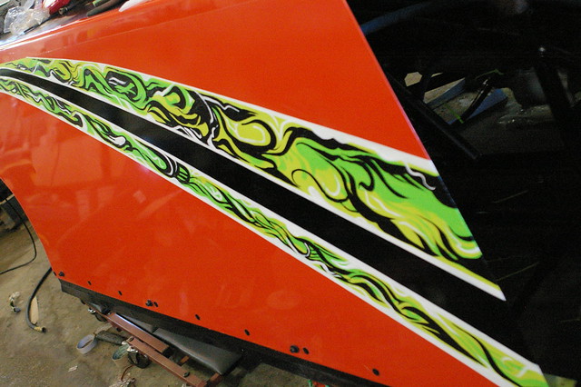 Race Car Stripes after doing these custom stripe designs it's been