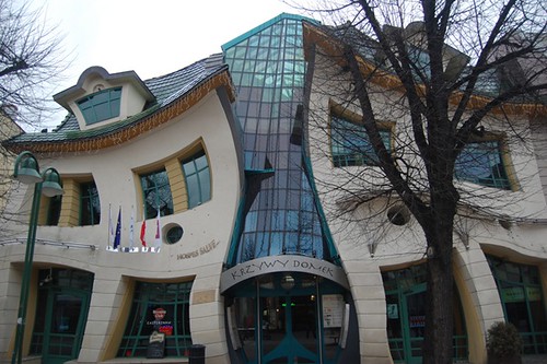 The Crooked House ( Sopot , Poland )