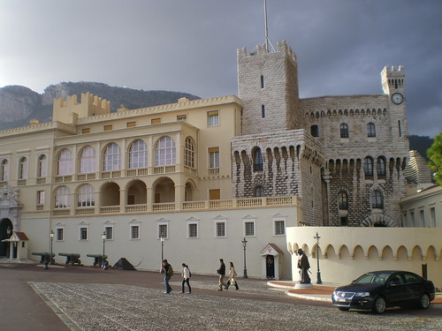 The Prince's Palace in Monaco-Ville