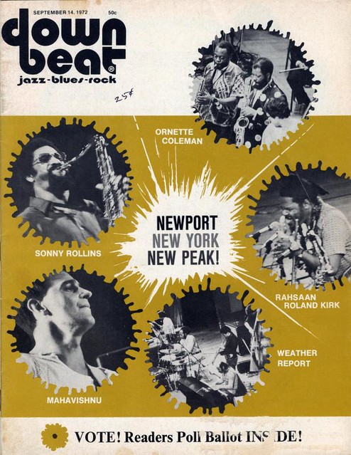 September 1972 Down Beat Magazine