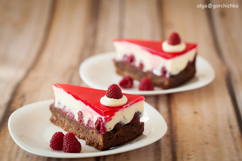 Cheesecake with rasberry / Чизкейк с малиной