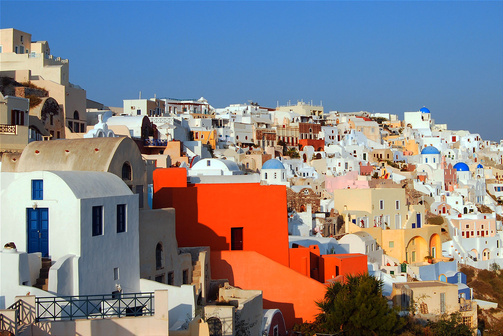 Oia in the Afternoon Sun