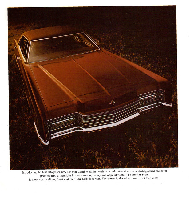1970 Lincoln Continental Sedan