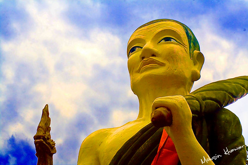 The Buddha temple - statue