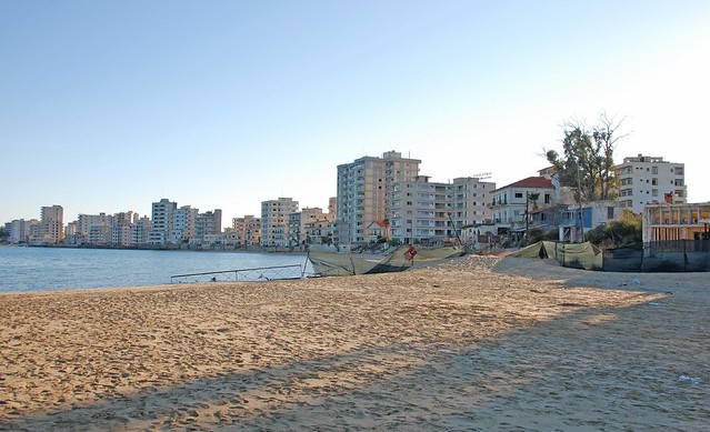 The ghost town of Varosha in Northern Cyprus has been abandoned since the 