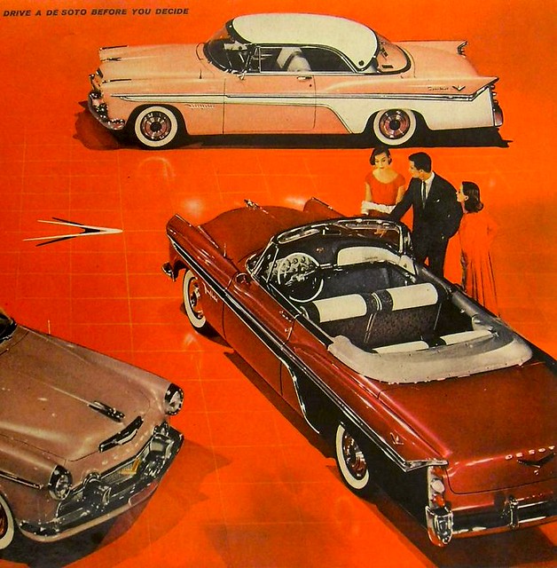1956 DeSoto Car Advertisement Vintage Automobile Ad 1950s