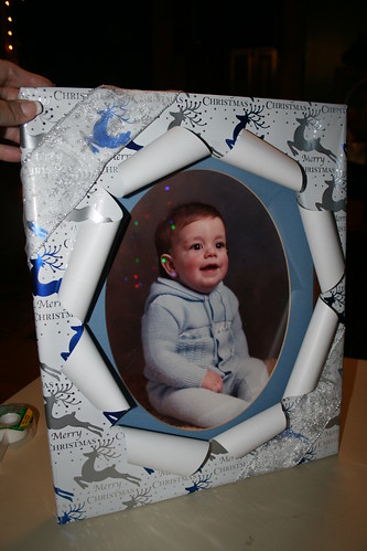 wrapping framed pictures as gifts