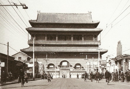 Gu lou,Old Beijing鼓楼（1961年）