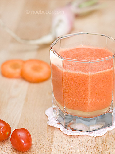 Carrot, Radish, Tomato Juice by wiffygal