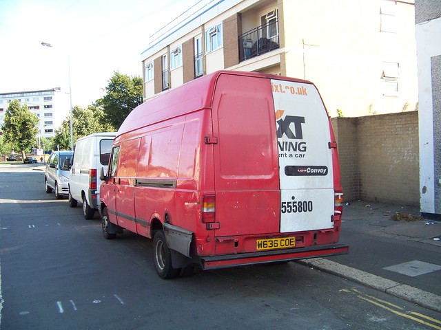 LDV Convoy Van - red with