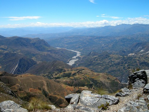 Marcahuamachuco: Vista del Valle de Huamachuco desde Las Monjas