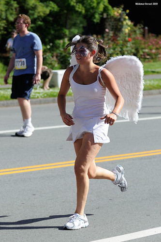 Angel Running by naturalturn
