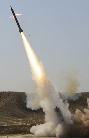 The Islamic Republic of Iran launched a short-range missile test on September 27, 2009. The middle-eastern nation has been subjected to another round of threats and political attacks by the leading imperialist states of the US, UK and France. by Pan-African News Wire File Photos