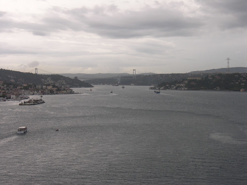 Kilátás a Boszporusz-hídról