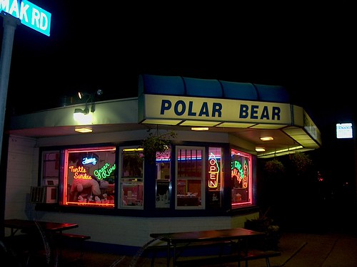 The Polar Bear ice cream drive in restaurant. North Riverside Illinois. Early September 2006. by Eddie from Chicago