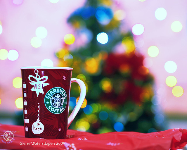 A Merry Coffee Christmas my friends. (Front Page)  3,500 visits to this image.  Thank you.