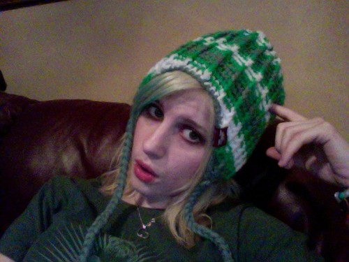 Hayley Williams Blonde hair Blue bangs What's your opinion