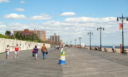 Coney Island boardwalk