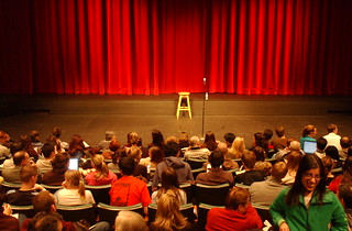 Audience at Humanities Theatre