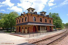 Railroad Station, Illinois Central Railroad