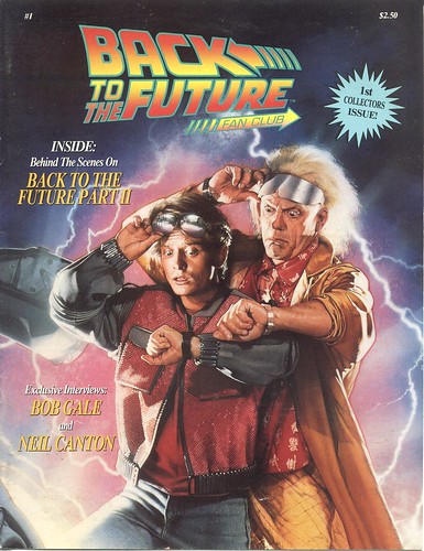 Back to the Future Fan Club Magazine #1 - Winter 1989