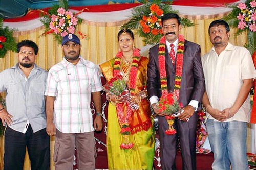 Tamil Actor Karate Raja Marriage Wedding Reception Photos Stills Images