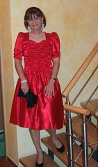 Silke´s red dress