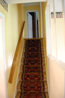 Stairs to go up to the bedrooms