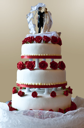 This wallpaper of cake Wedding cake is taken from Flickrcom