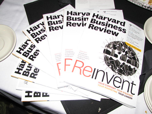 Harvard Business Review Redesign Tweet-up