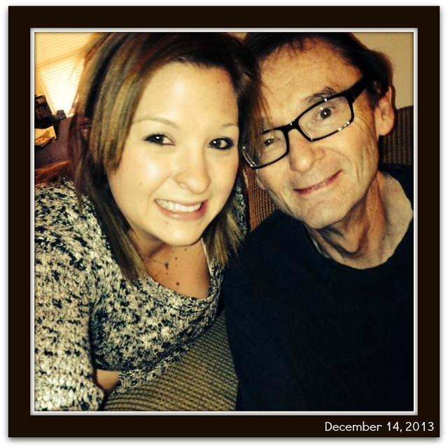 Dad & Tiffany on December 14, 2013
