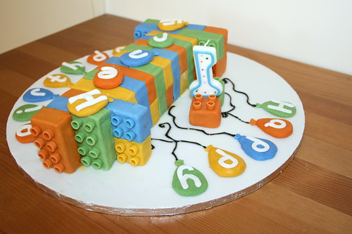 Henry's 1st Birthday Lego Cake III