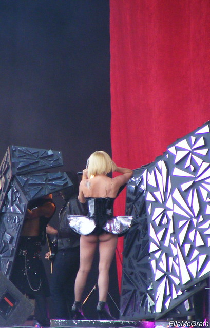 Lady Gaga's ass basically