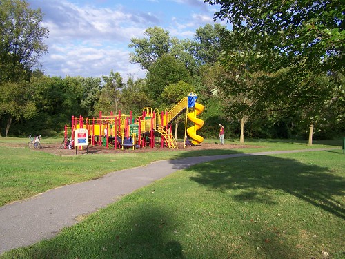 Playground abutting the Northwest Branch Trail, Prince George's County