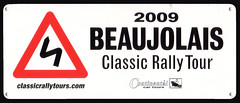 Classic Rally Tours - Beaujolais Rally 2009 - Saturday